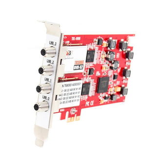 TBS6908 Professional DVB-S2 Quad Tuner PCIe Card