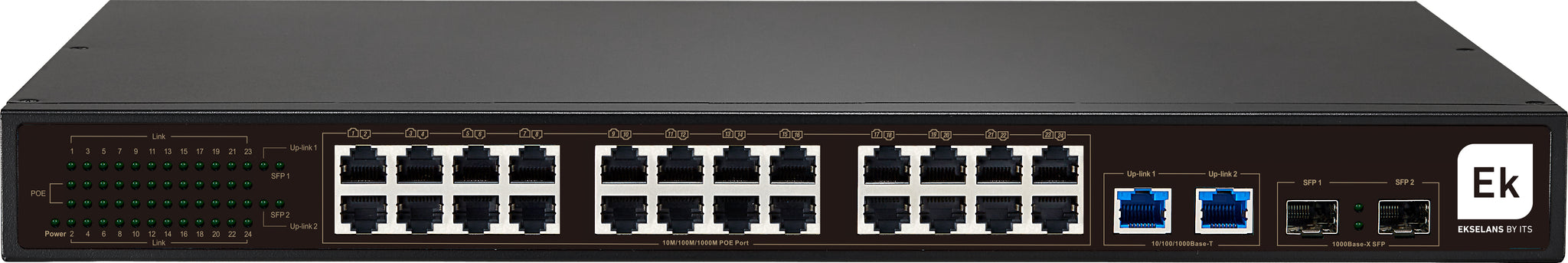 24 Port PoE Switch