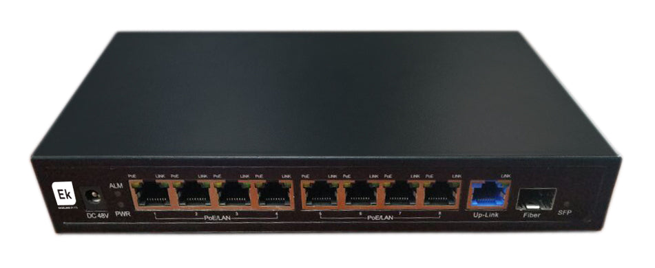 8 Port PoE Switch