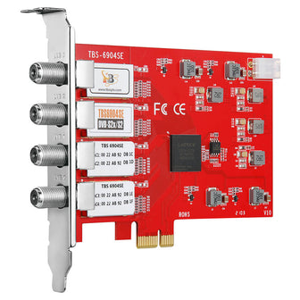 TBS6904SE DVB-S2X Quad Tuner PCIe Card