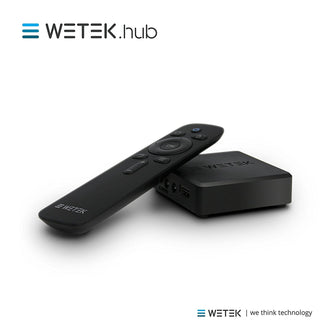 WETEK HUB WIRELESS ANDROID & LIBREELEC TV BOX CON BLUETOOTH Y 4K UHD