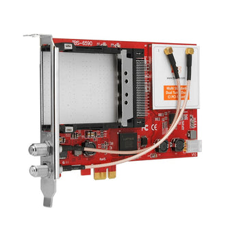 TBS6590 multi estándar doble sintonizador PCI-e tarjeta de doble CI