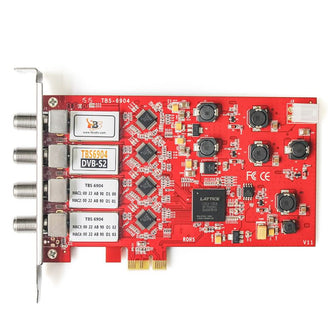 TBS6904 DVB-S2 Quad Tuner tarjeta PCIe