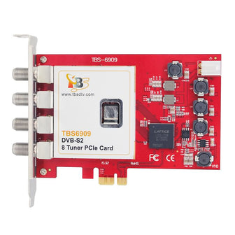 TBS6909 DVB-S2 8 sintonizador tarjeta PCIe