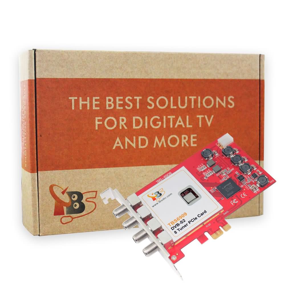 TBS6909 Professional DVB S2 8 Tuner tarjeta PCIe PCI Express
