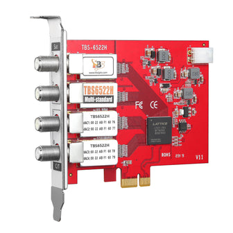 TBS6522H Multi-Standard Quad (2SAT+ 2Ter/Cable) Tuner PCI-E Card