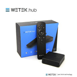 WETEK HUB WIRELESS ANDROID & LIBREELEC TV BOX WITH BLUETOOTH & 4K UHD