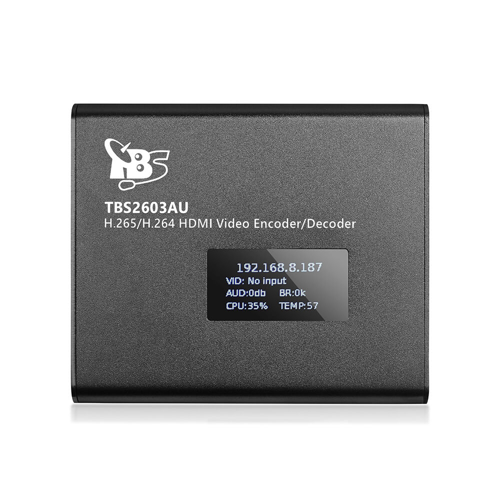 TBS2603AU NDI®|HX supported H.265/H.264 HDMI Video Encoder & Decode