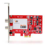 TBS6221 DVB-T2/T/C TV Tuner PCIe Card