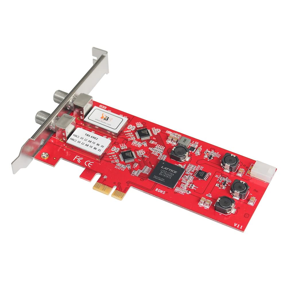 TBS6902 DVB-S2 Dual Tuner PCIe Card – PCI Express