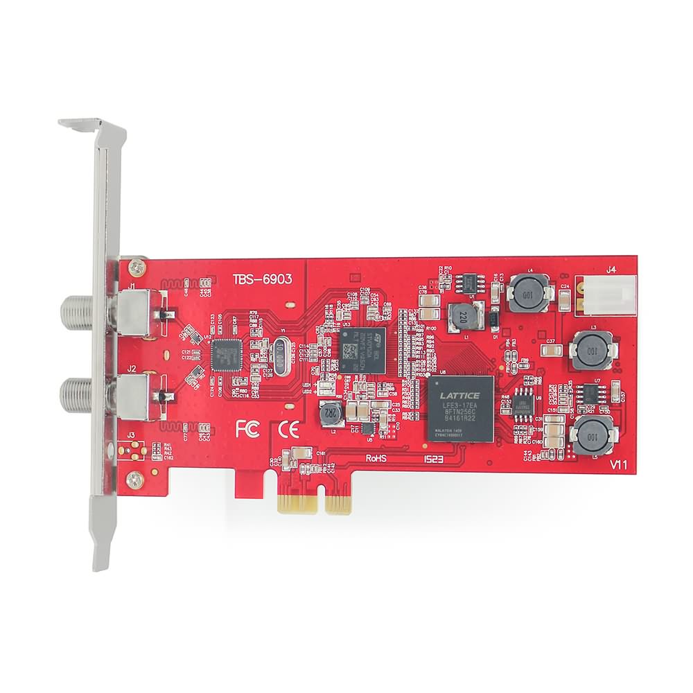 TBS6903 Professional DVB-S2 Dual Tuner PCIe Card