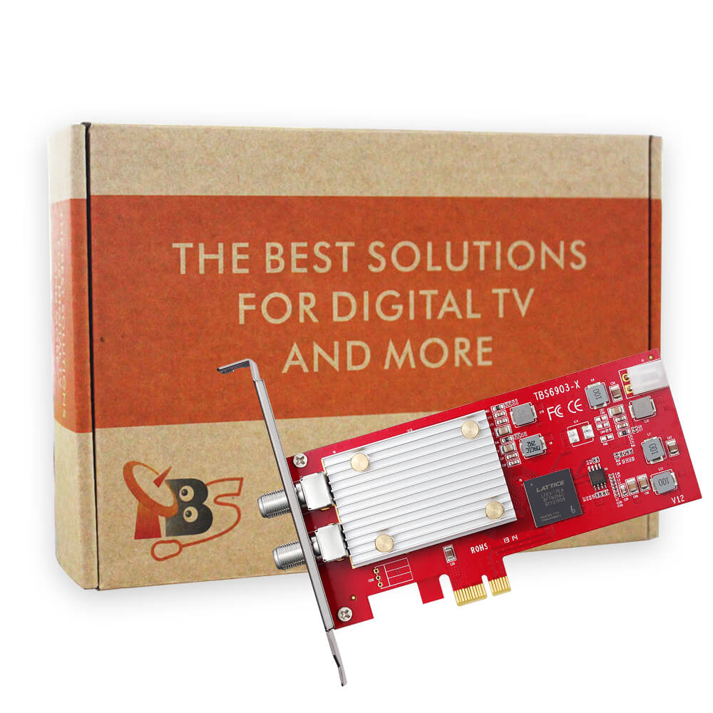 TBS6903-X Professional DVB-S2X Dual Tuner PCIe Card – PCI Express