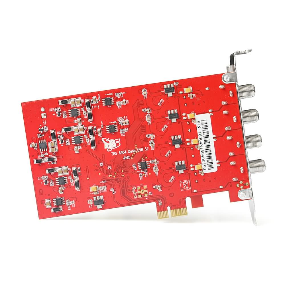 Quad Tuner Pcie Dvb Pci TBS6904 DVB-S2 Quad Tuner PCIe Card – PCI
